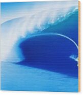 Teahupoo Tahiti 2003 Wood Print