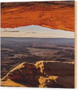 Mesa Arch Triptych Panel 3/3 Wood Print