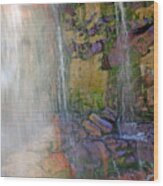 Mill Creek Falls 1 Wood Print
