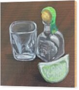 Mini Patron Shots Wood Print