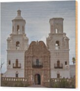 Mission San Xavier Del Bac Wood Print