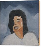 Mj One Of Five Number Two Wood Print