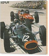 Monaco Grand Prix 1967 Wood Print