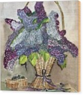 Mothers Day Lilacs Wood Print