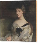 Mrs Philip Leslie Agnew Wood Print