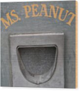 Ms. Peanut Wood Print