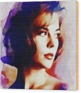 Natalie Wood, Movie Star Wood Print