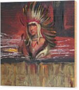 Native American 277 1 Wood Print