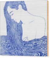 Nereid Xlvii Wood Print