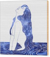 Nereid Xxiii Wood Print