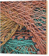 Nets On Skye Wood Print