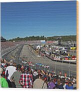 New Hampshire Motor Speedway Safety Car Wood Print