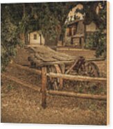 End Of The Trail - Paramount Ranch Wood Print