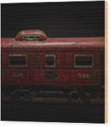 New York Central Caboose 556 Wood Print