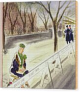 New Yorker March 18 1950 Wood Print