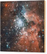 Ngc 3603, Giant Nebula Wood Print