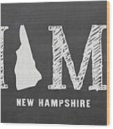 Nh Home Wood Print