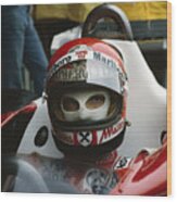 Niki Lauda. 1977 Austrian Grand Prix Wood Print