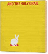 No036 My Monty Python And The Holy Grail Minimal Movie Poster Wood Print