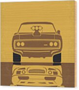 No207 My The Fast And The Furious Minimal Movie Poster Wood Print