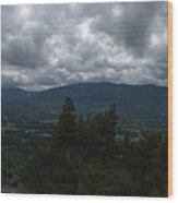 North Bend Washington Panorama Wood Print