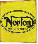 Norton Motorcycles Wood Print