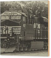 Ns 8127 Locomotive Wood Print