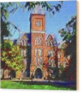 Ohio State University Wood Print