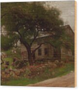 Old Farm House In The Catskills Wood Print