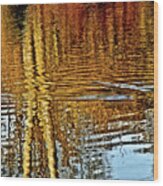 On Golden Pond Meditation Wall Art Print Wood Print