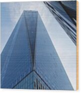 One World Trade Center - Front View Wood Print