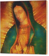 Our Lady Of Guadalupe Wood Print