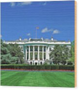 Our White House Wood Print