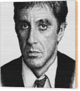 Pacino Scarface Acrylic Print by Andrew Read