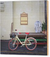 Paramount Stage 27 Bicycle Wood Print