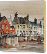 Passage East Harbour, Waterford Wood Print