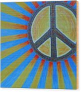 Peace Wood Print