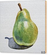 Pear Wood Print