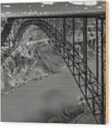 Perrine Bridge, Twin Falls, Idaho Wood Print