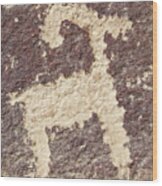 Petroglyph - Fremont Indian Wood Print