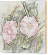 Petunias Wood Print
