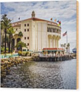 Picture Of Avalon Casino On Catalina Island Wood Print