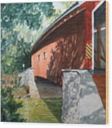 Pinetown Bridge Wood Print