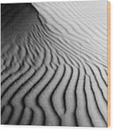 Pismo Dune Wood Print