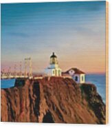 Point Bonita Lighthouse Wood Print