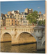 Pont Neuf - Ile De La Cite - Paris Wood Print