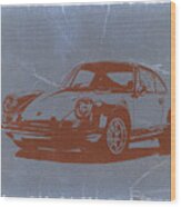 Porsche 911 Wood Print