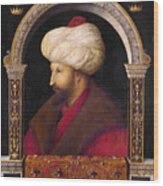 Portrait Fatih Sultan Mehmed Wood Print