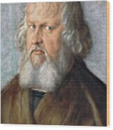 Portrait Of Hieronymus Holzschuher Wood Print