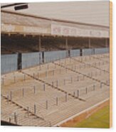 Portsmouth - Fratton Park - North Stand 2 - 1970s Wood Print